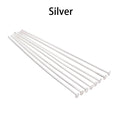 100-200pcs/bag 20 25 30 40 50 60 mm Flat Head Pins Gold/Copper/Rhodium Headpins For Jewelry Findings Making DIY Supplies
