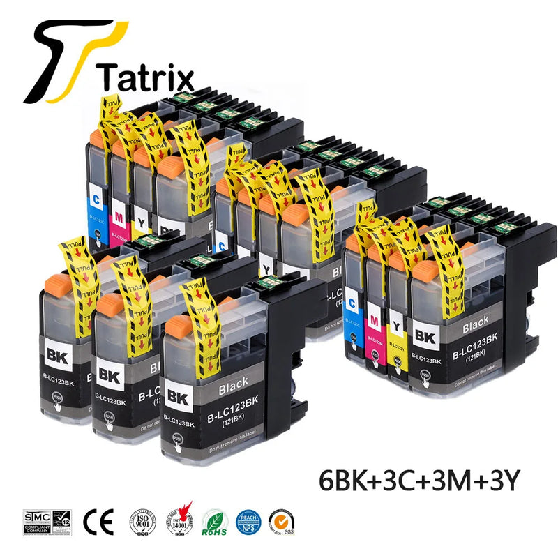 For Brother LC123 Ink Cartridge Compatible - Visuel 7 | SAMAG