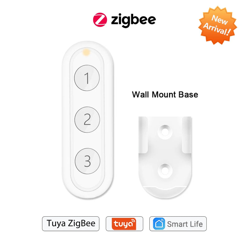 Tuya Smart ZigBee 3.0 EU Curtain Blinds Touch Switch for Electric Roller Shutter motor Google Alexa Voice Control Home Automatio
