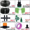 KESLA Garden Automatic Watering Irrigation Kit Elbow Emitter Drip System 4/7MM to 3/5MM Hose for Bonsai Potted Flower Greenhouse
