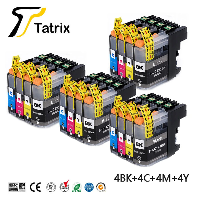 For Brother LC123 Ink Cartridge Compatible - Visuel 14 | SAMAG