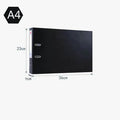 Landscape Lever Arch Folder A4 A3 Paper Organizer Document Folder 2-Rings Binder A4 File Folder Horizontal A3 File Big Binder