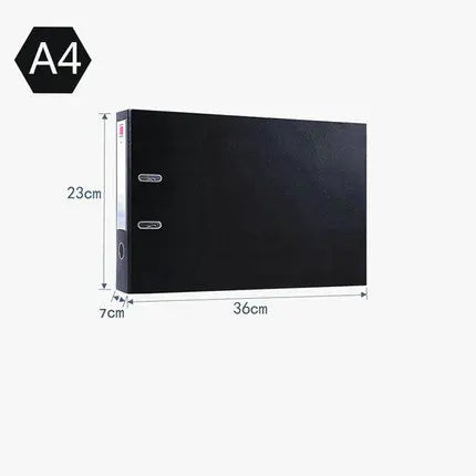 Landscape Lever Arch Folder A4 A3 Paper Organizer Document Folder 2-Rings Binder A4 File Folder Horizontal A3 File Big Binder