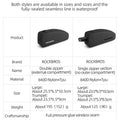 ROCKBROS Bicycle Bag Waterproof Cycling Top Front Tube Frame Bag Large Capacity MTB Road Bicycle Pannier Black Bike Accessories