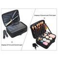 New Upgrade Large Capacity Cosmetic Bag Hot-selling Professinal Women Travel Makeup Case