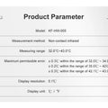 Cofoe 2 in 1 Digital Forehead & Ear Thermometer Non-Contact Medical Thermometer Baby/Adult  ±0.1℃ Temperature precise Measure