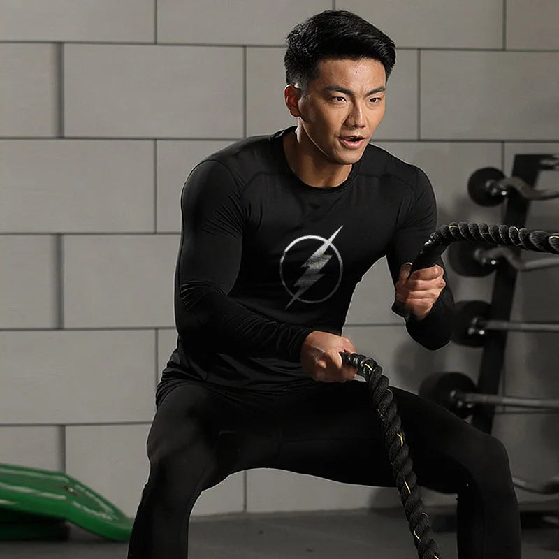 Men's Warm Base Coat Thermal Underwear Set Winter Cosy Line For Hunting Hiking Active Sports Track And Field Team,Football Sport
