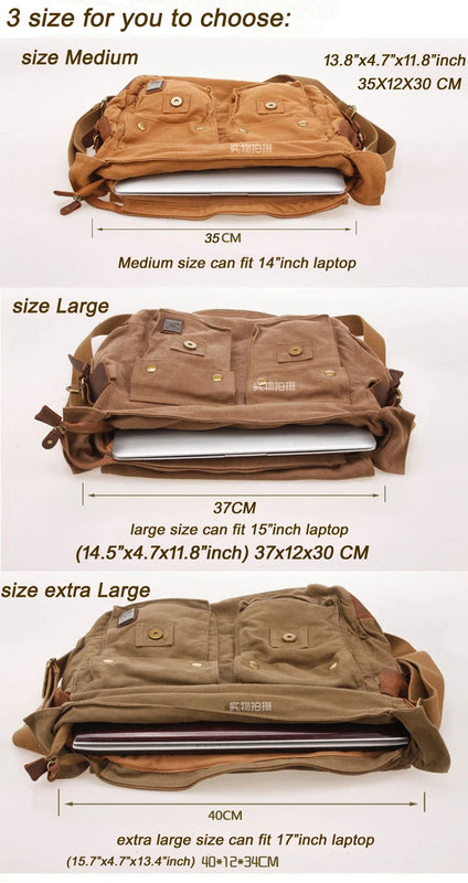 I AM LEGEND Will Smith Canvas +Genuine leather Men Messenger Bag Canvas Shoulder Bag men Crossbody Bag Sling Casual Bag Satchel