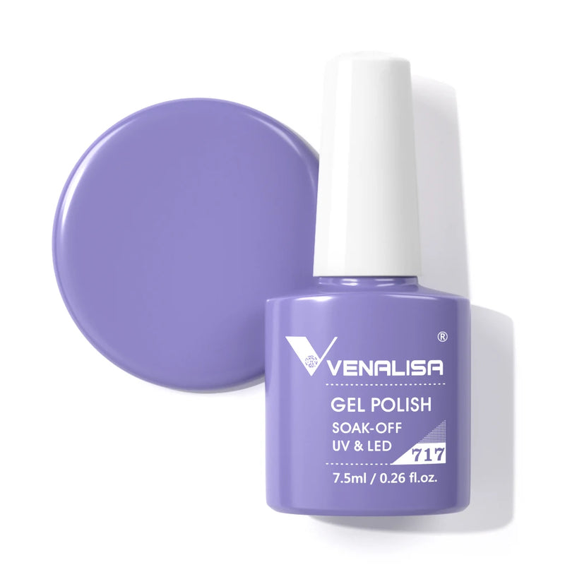 VENALISA Non Cleansing Topcoat Nail Art 7.5ml Soak off Base Coat Foundation No Wipe Top Coat Nail Gel Funny Bunny Gel Varnish