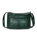Fashion All-match Solid Color Messenger Bag High Capacity Womens Shoulder Bags 2021 New High Quality Pu Leather Women Handbag
