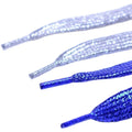 1 cm Width Colorful Lurex Shoelaces Trendy Bright Colorful Fall Winter Shoelaces Sneaker White Casual Sports Leather Shoes Laces
