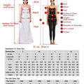 Customized Elegant Long Sleeves Evening Gowns Neck | SAMAG