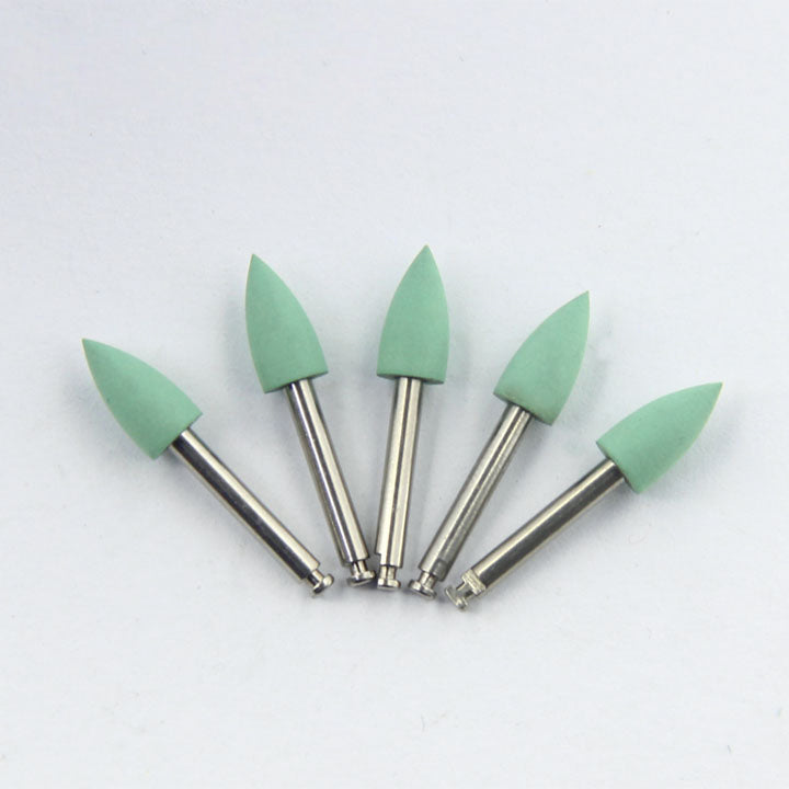 Dental Silicone Grinding Head Amalgam/Metal Polisher For Low-Speed Handpiece Contra angle Composite Teeth Polishing RA Stone