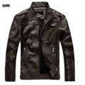 Men's Leather Jackets Brand Motorcycle Leather Jacket Men Fur Jacket Jaqueta De Couro Masculina Mens Leather Coats Jaqueta Couro