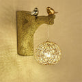 Creative Bird Branches Decorate Retro Wall Lamps Art Living Room Bedroom Aisle Balcony Stair Sconces Wall Lights Chinese Style