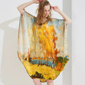 100% Mulberry Silk Nightgowns For Women  Long   Silk Nightdress  Real Silk sleepwear  Ladies Female   Gift Loose Large Free size