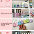 VENALISA Non Cleansing Topcoat Nail Art 7.5ml Soak off Base Coat Foundation No Wipe Top Coat Nail Gel Funny Bunny Gel Varnish