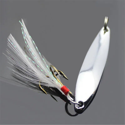 5g/7g/10g/13g/18g/21g Metal Fishing Lure Spoon Sequins | SAMAG