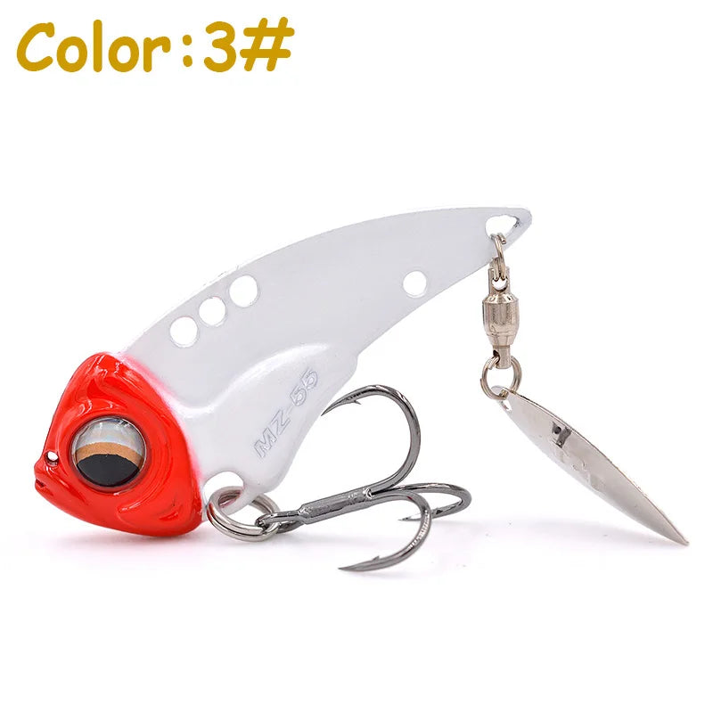 Castfanatic MZ55 MZ60 Metal VIB Blade Glow Cicada Lure | SAMAG