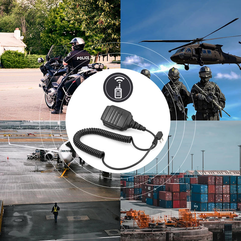 Retevis HK006 RA89 Waterproof Walkie Talkie Microphone PTT Mic Radio Speaker for Baofeng UV-5R BF-88E Retevis RT3S H777 RT22 TYT