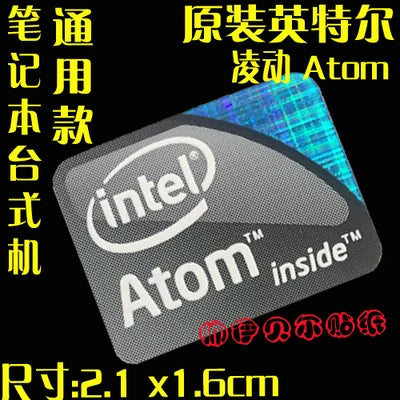 DIY Sticker Decoration Original Second And Third-Generation Cpu i3 i5 i7 Laptop Personality Label