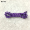 1 Pair 22 Colors Elastic Hiking Shoelaces Round Locking No Tie Shoe Laces Kids Adult Quick Lazy Laces Rubber Sneakers Shoelace