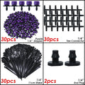KESLA Garden Drip Irrigation Kit for 4/7mm 1/4'' Hose Automatic Watering Sprinkler Dripper Tee Connector Misting Cooling System