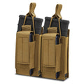 Tactical Molle Magazine Pouch Tactical Pouch Single/Double/Triple Rifle Pistol Mag Pouch 2-Layer Cartridge Holder for M4 M14 M16