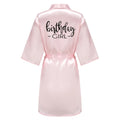 Birthday Party Girl & Entourage Satin Printing Women | SAMAG