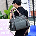Men's Shoulder Bag Nylon Material British Casual Fashion School Style High Quality Multi-function Large Capacity Design