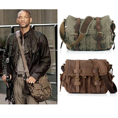 I AM LEGEND Will Smith Canvas +Genuine leather Men | SAMAG