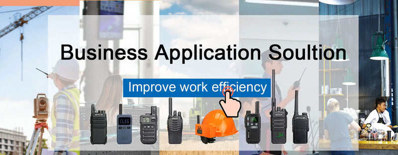 Retevis RT622 Mini Walkie Talkie 2pcs PMR446 Portable Two-way Radio PTT Walkie talkies Communication Radio for Restaurant Hotel