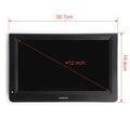 LEADSTAR D12 inch HD Portable TV DVB-T2 ATSC ISDB-T tdt Digital and Analog mini small Car Television Support USB SD Card MP4 AC3