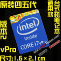 Hot Wholesale Original Core i7 3 4 5 6 7 8 9 10th Generation Laptop Desktop CPU Label Sticker