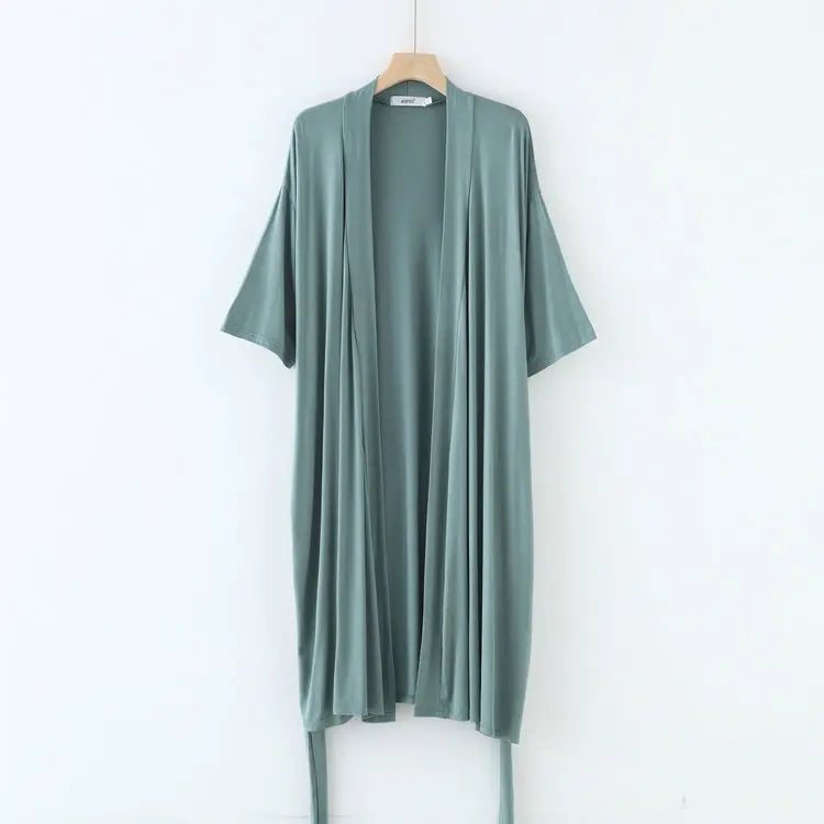 Kimono Women Summer Robes Comfortable Modal Sleepwear | SAMAG