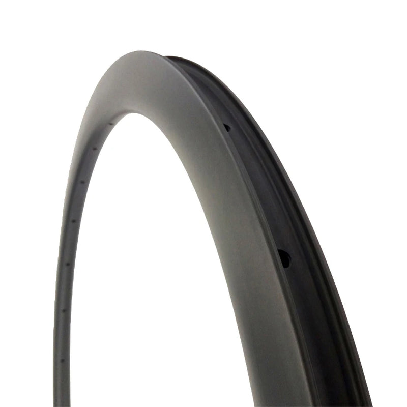 650B Carbon Gravel Bicycle Rim 30/45mm Deep 28mm Width Clincher Tubeless Disc Brake 27.5er Bicycle Wheel CX CycloCross Road Bike