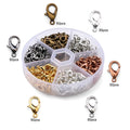 A Set Jewelry Findings Tool Open Jump Rings, Pliers, Lobster Clasps Hooks, Tweezers Making Supplies - Visuel 10 | SAMAG