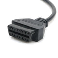 17 Pin to 16 Pin Cable OBDII OBD2 Cable Diagnostic Adapter Connector For Mazda