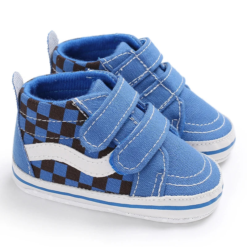 Canvas Sneakers Baby Boy Girl Shoes First Walkers Infant Toddler Anti-Slip Soft Sole Classical Newborn Baby Shoes 0-18 Month