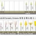 Dental Silicone Grinding Head Amalgam/Metal Polisher For Low-Speed Handpiece Contra angle Composite Teeth Polishing RA Stone