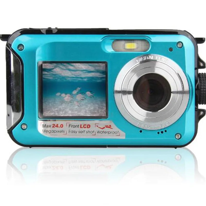 3 Inch  Dual Screen Portable Digital Camera Water-proof Video Camera