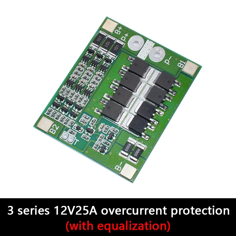 3S/4S 20 40A 60A Li-ion Lithium Battery Charger Protection Board 18650 BMS Drill Motor 11.1V 12.6V/14.8V 16.8V Enhance/Balance