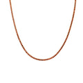 ANDYWEN 925 Sterling Silver 1.5mm Tennis Zircon Charm Long Chain Necklace Rock Punk Fashion Fine Jewelry Gift Wedding Party