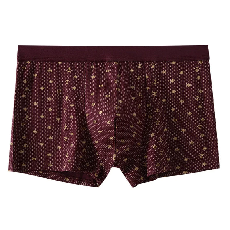 Bamboo Male Panties Sexy Underwear Men Cuecas Boxer New Fashion Boxer Shorts Mens Underware 4pcs/lot Free Shipping
