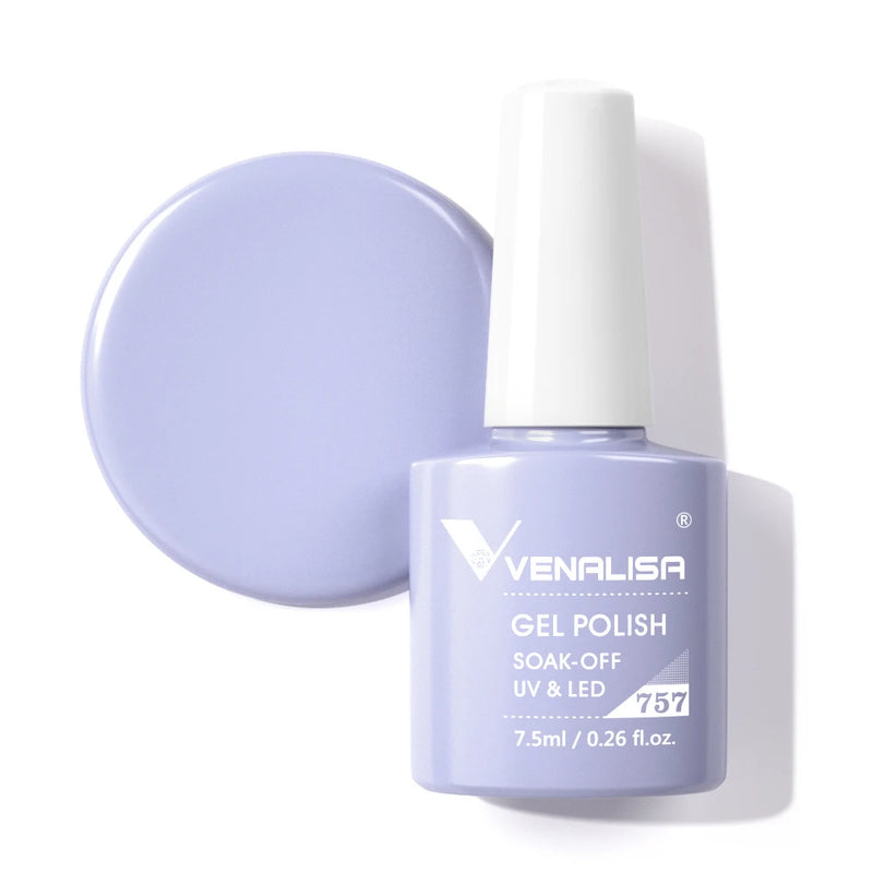 VENALISA Non Cleansing Topcoat Nail Art 7.5ml Soak off Base Coat Foundation No Wipe Top Coat Nail Gel Funny Bunny Gel Varnish