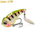 Castfanatic MZ55 MZ60 Metal VIB Blade Glow Cicada Lure | SAMAG
