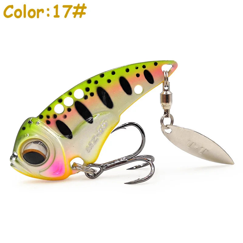 Castfanatic MZ55 MZ60 Metal VIB Blade Glow Cicada Lure | SAMAG