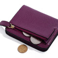 Fashion Split Leather Women Wallets Mini Purse Lady Small Leather Wallet with Coin Pocket