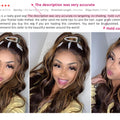 Honey Blonde Body Wave Lace Frontal Wig 27# Colored Pre Plucked 100% Human Hair Wigs Transparent Lace Closure Wig Human Hair