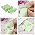 10pcs 50pcs 8x8cm Sterling Silver Color Cleaning Cloth Polishing Soft Clean Wipe Wiping Of Gold Jewelry - Visuel 4 | SAMAG